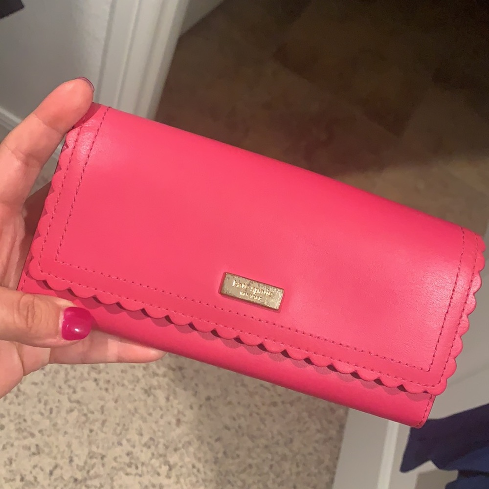 Kate spade wallet pink